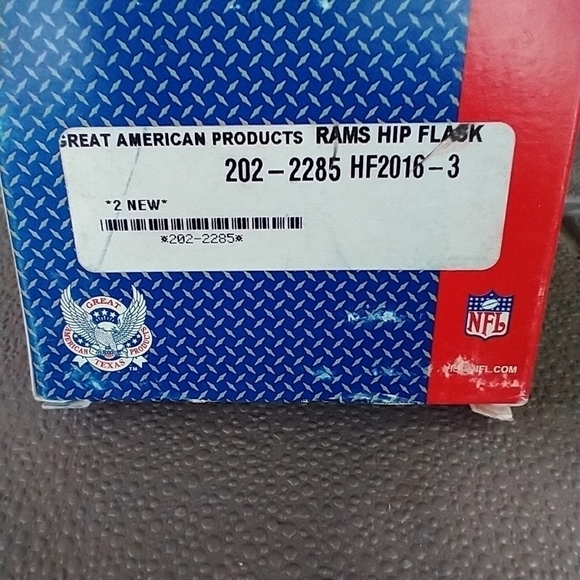 Stainless steel 6 oz. Hip flask. From early 2000s. - Picture 4 of 12